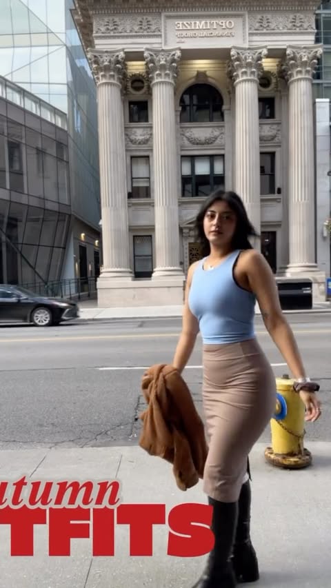 Instagram post by @tamannababani for callitspring. Caption reads: [...] @lululemon Outfit 1 Boots: @callitspring....