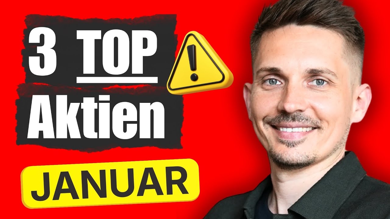 YouTube post by @NikNavarskij for Trading 212. Caption reads: 3 TOP Stocks for January (2026).