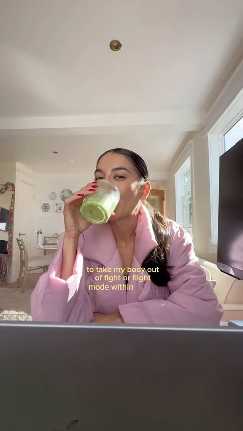 Instagram post by @erikahoang for Garden of Life. Caption reads: [...] up for success the rest of the day.....