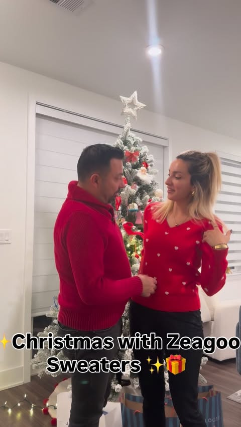 Instagram post by @mervesplanettt for Zeagoo. Caption reads: Living in these ZEAGOO tops lately 🤍 even more....