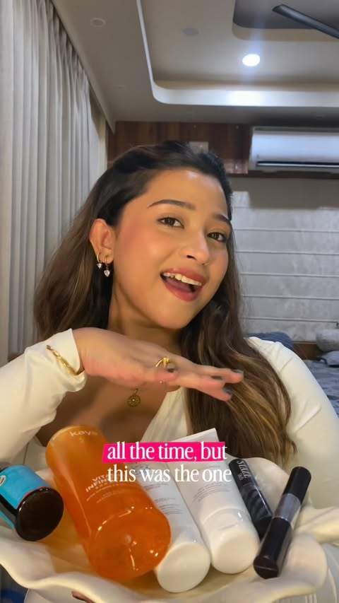 Instagram post by @koena_bala for Kaya Science. Caption reads: The time has ARRIVED ✨🛍️ Nykaa Hot Pink Sale is....