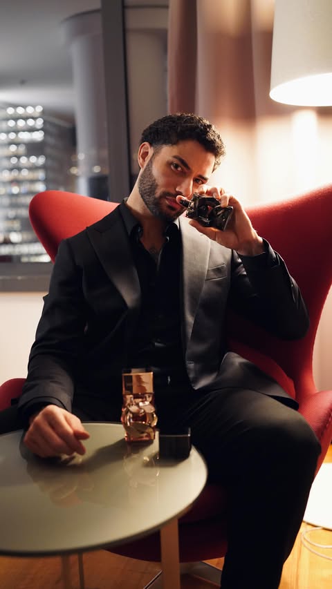 Instagram post by @joshtyrell for Michael Kors. Caption reads: Michael Kors Absolu. ✨
Two fragrances. One [...].