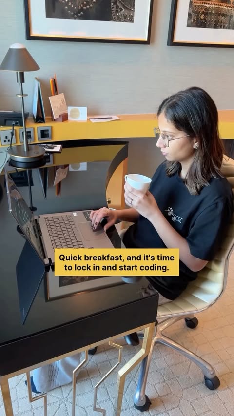 Instagram post by @garima_rajput07 for Acer. Caption reads: [...] to trip planning and content editing, my....