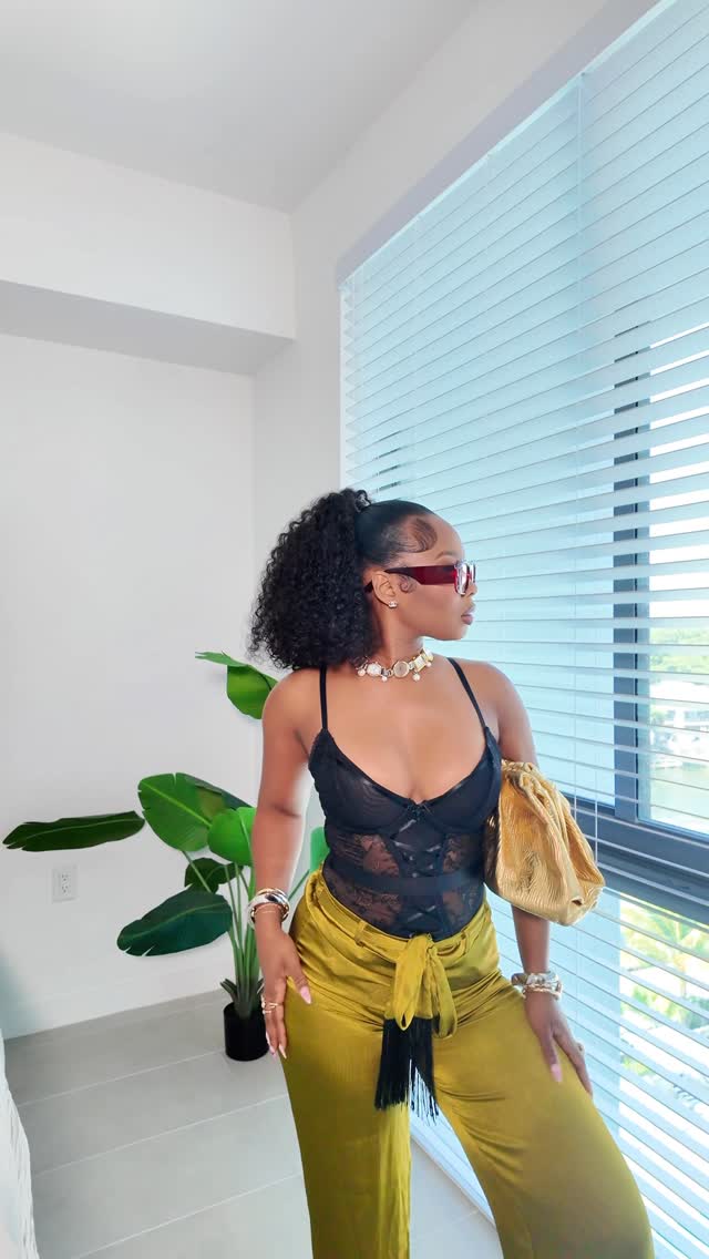 Instagram post by @princess_rese for Adore Me. Caption reads: Tried on a few @adoreme looks and they all....