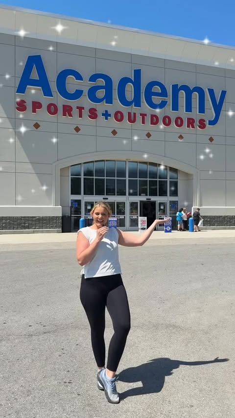 Instagram post by @laurenalaina for Academy Sports + Outdoors. Caption reads: Got super HOOKED up for father’s days this year.....