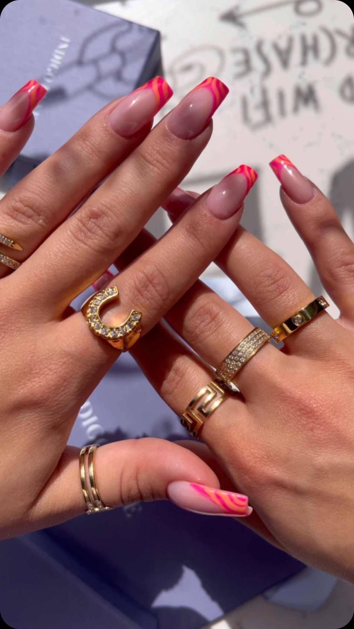 Instagram post by @diana.dcr for Indigo Lune. Caption reads: @indigolune 💍🩷 #PR #explorepage

Not a word of a....