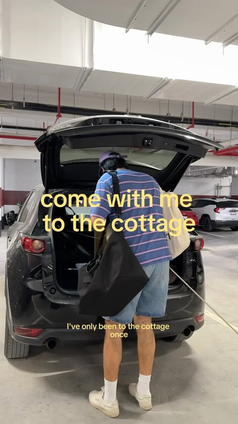 Instagram post by @stephencovic for McCain Foods. Caption reads: a cottage weekend starts with the drive up and....