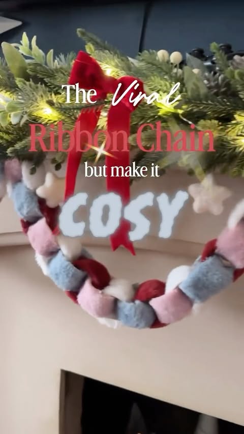 Instagram post by @_ohabode for Hobbycraft. Caption reads: [...] resist these faux fur ribbons from....