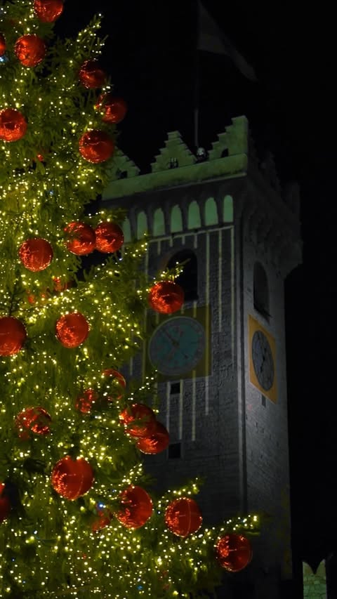 Instagram post by @visittrento.official for Visit Trentino. Caption reads: Christmas Markets in Trentino ✨
Where festive....