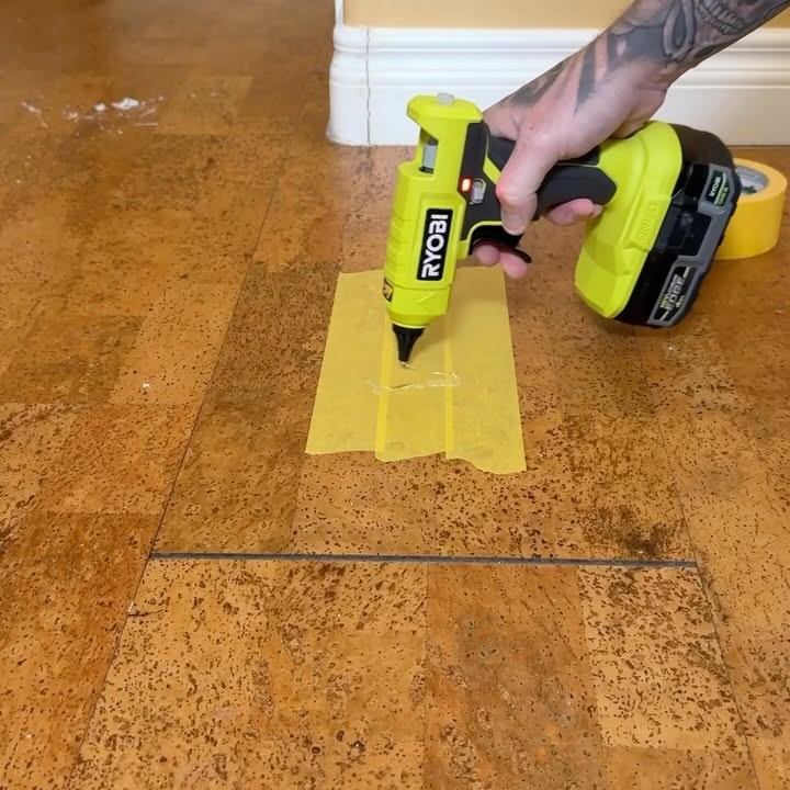 Instagram post by @krugerconstruction for RYOBI Tools. Caption reads: [...] like a corded one would @ryobitoolsusa....