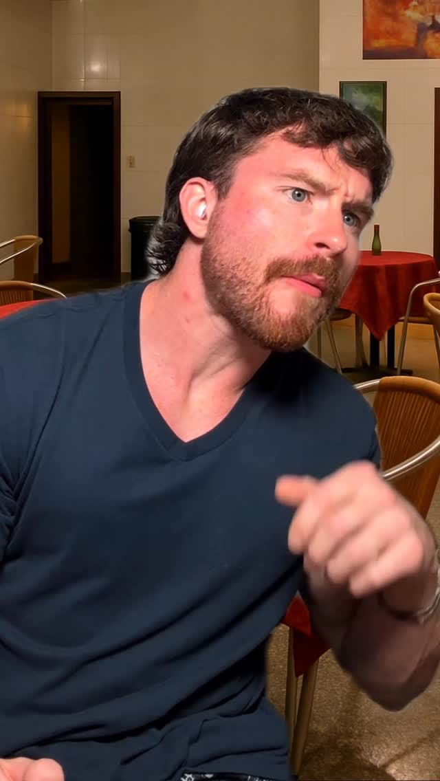 Instagram post by @seanconleyy_ for FlexPro Meals. Caption reads: When you trust the wrong restaurant....