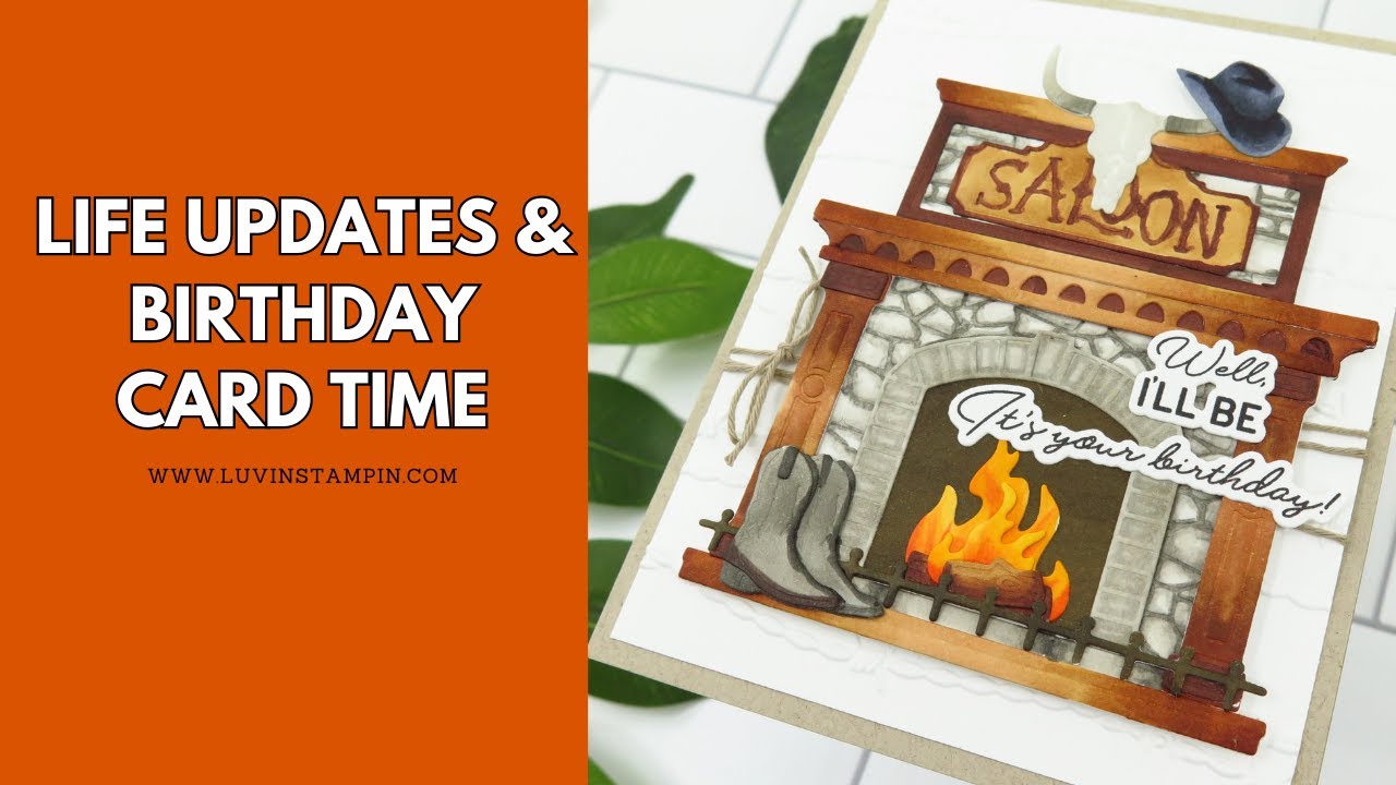 YouTube post by @WendyCranford for Honey Bee Stamps. Caption reads: Life Is A Wild Ride, Updates & An Awesome Handmade....