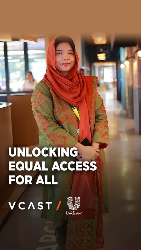 Instagram post by @vcastonline for Unilever. Caption reads: "Despite all of the awareness today, I still know....