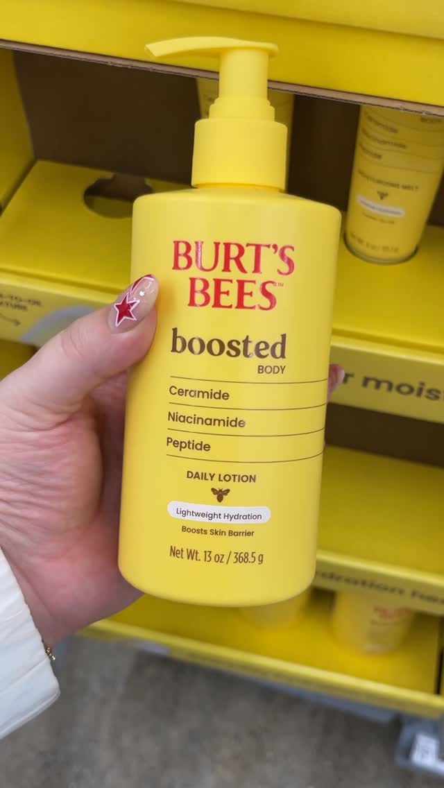 Instagram post by @amandafrischbeauty for Burt's Bees. Caption reads: #ad Everything is UNDER $15?! And it’s effective?!....