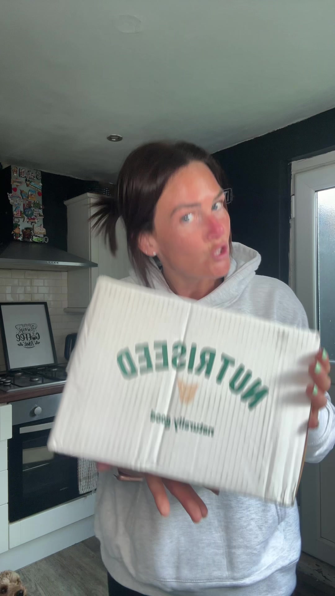 TikTok post by @beckimck for Nutriseed. Caption reads: [...] damage im Going to do on holiday!......