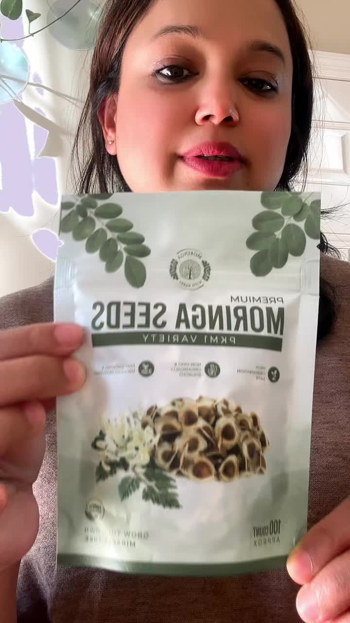 TikTok post by @kavyabimali for MoringawithBarry. Caption reads: [...] moring is good for health.@MoringawithBarry....