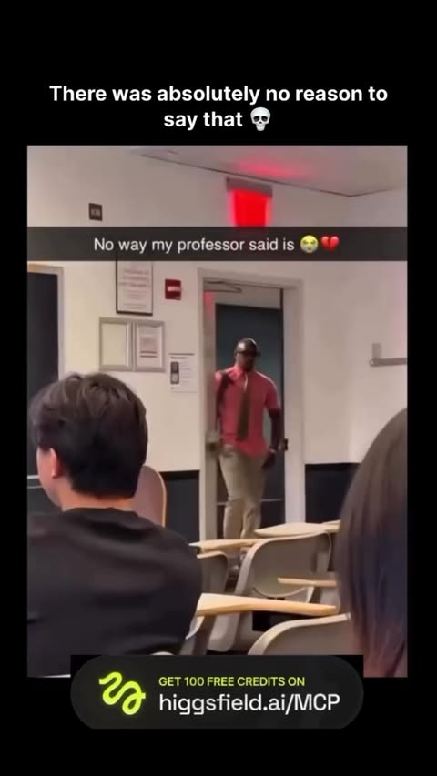 Instagram post by @curiosityworld.tv for Higgsfield AI. Caption reads: Interesting fact: What happens when a teacher....