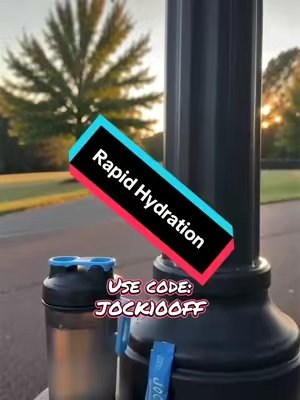 TikTok post by @andeemariee88 for JOCKO FUEL. Caption reads: [...] #electrolytes #tiktokshopcreatorpicks @JOCKO....