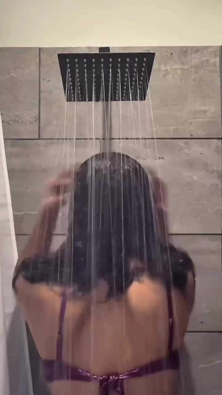 TikTok post by @alexis.radcliff for Bask and Lather Co. Caption reads: With @Bask and Lather Co , wash day is a therapy....