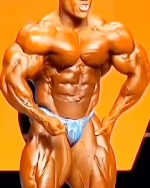 Instagram post by @an_incomparable_beast for FLEX Magazine. Caption reads: PAID COLLABORATION ONLY IN 500 ₹ Phil Heath,....