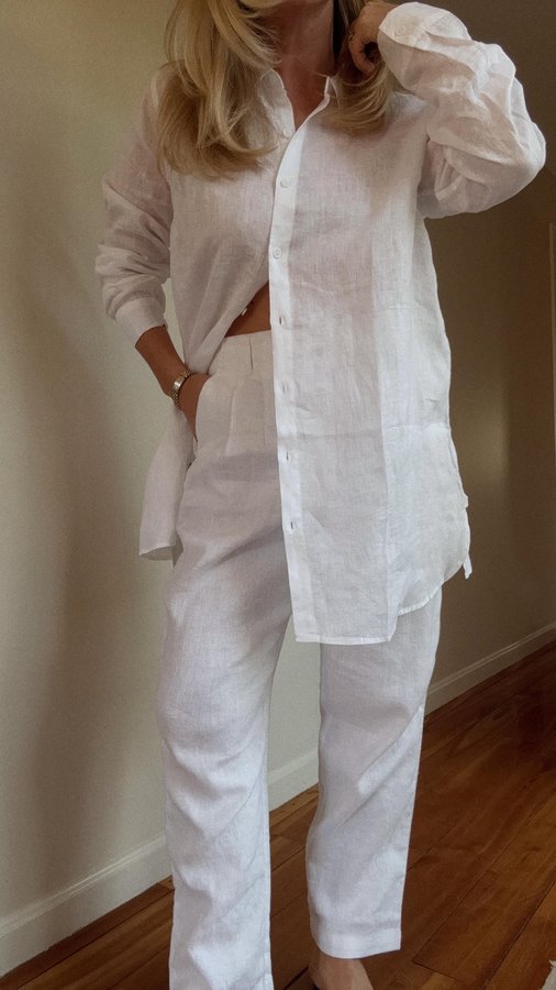 Instagram post by @sarahchappellhorton for Garnet Hill. Caption reads: Let’s get warm weather ready with with classic....