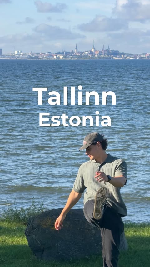 Instagram post by @philfilmss for Surfshark. Caption reads: Side questing in Estonia thanks to @surfshark....