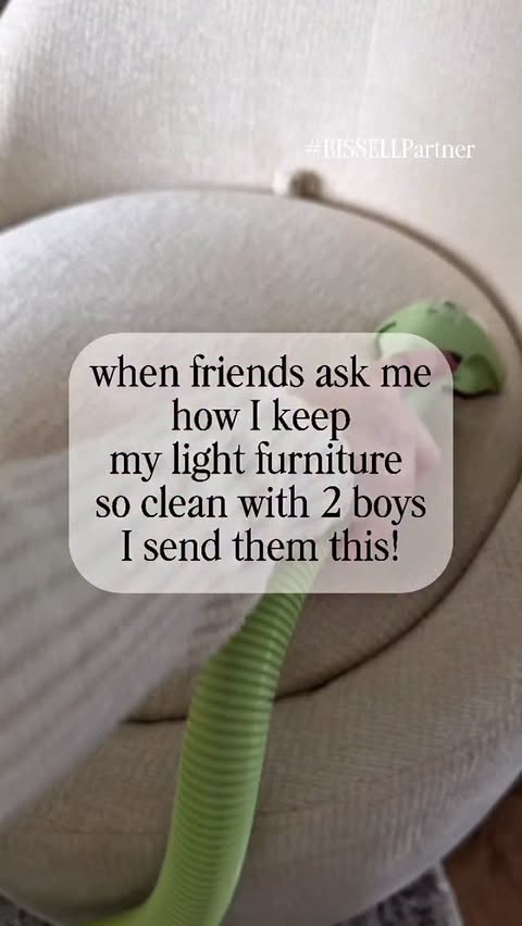 Instagram post by an influencer for BISSELL. Caption reads: #BISSELLpartner Comment CLEAN and I’ll [...].