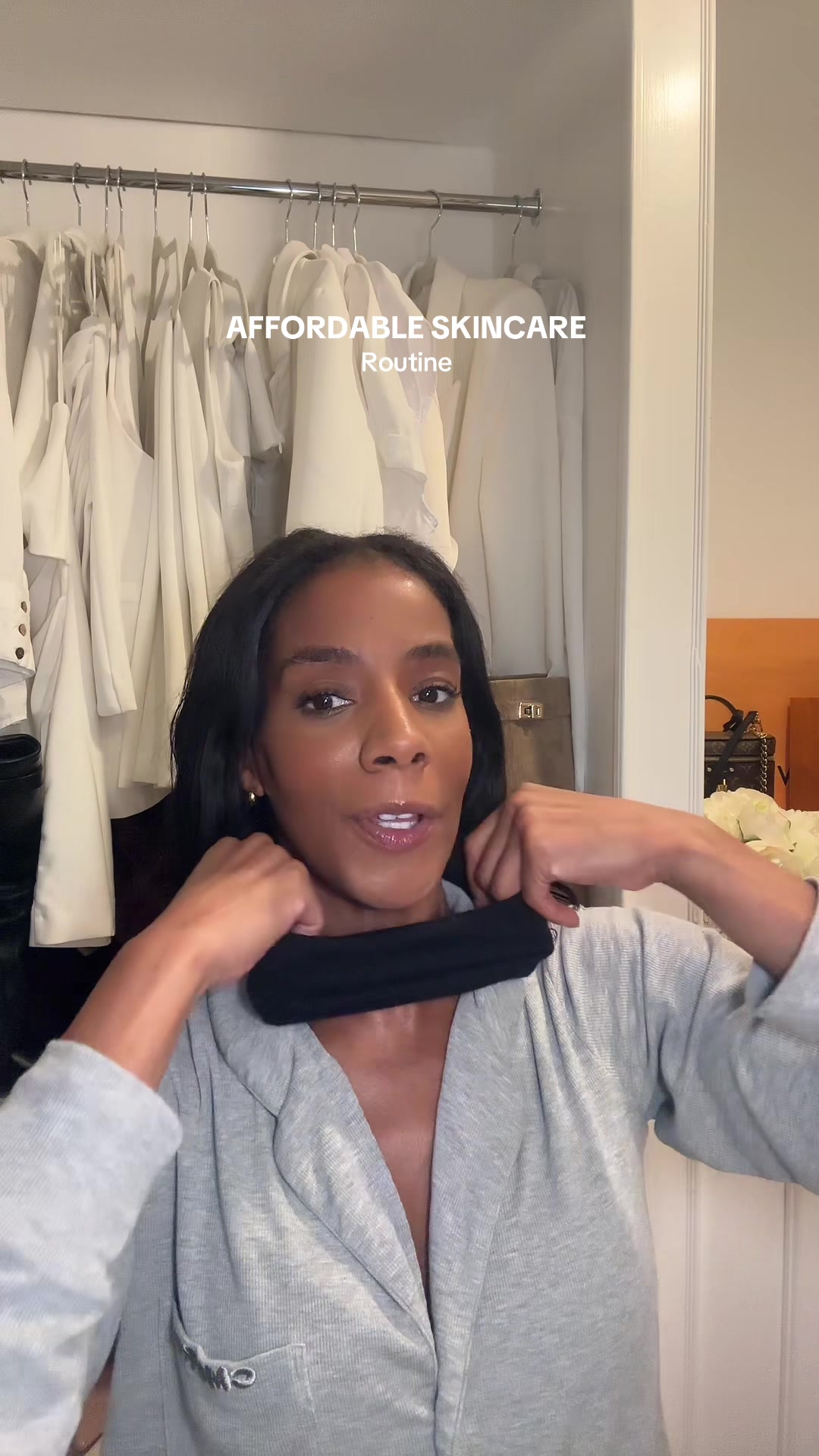 TikTok post by @kayemarie53 for Theinkeylist. Caption reads: Good skincare doesn’t have to break the bank @The....