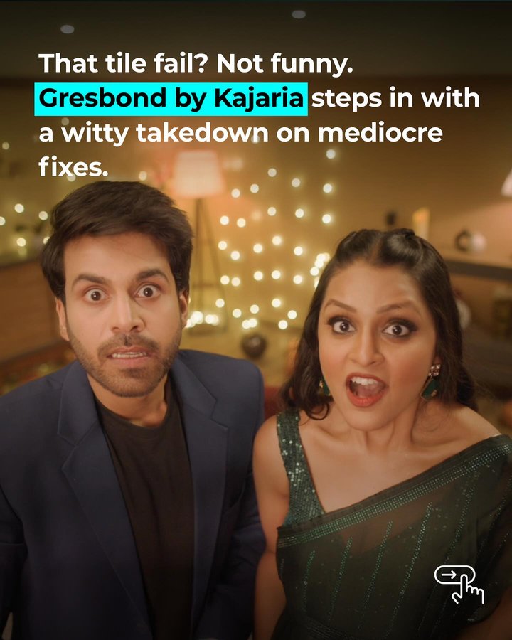 Instagram post by @gresbondbykajaria for Social Samosa. Caption reads: In a category often overlooked, Gresbond by....