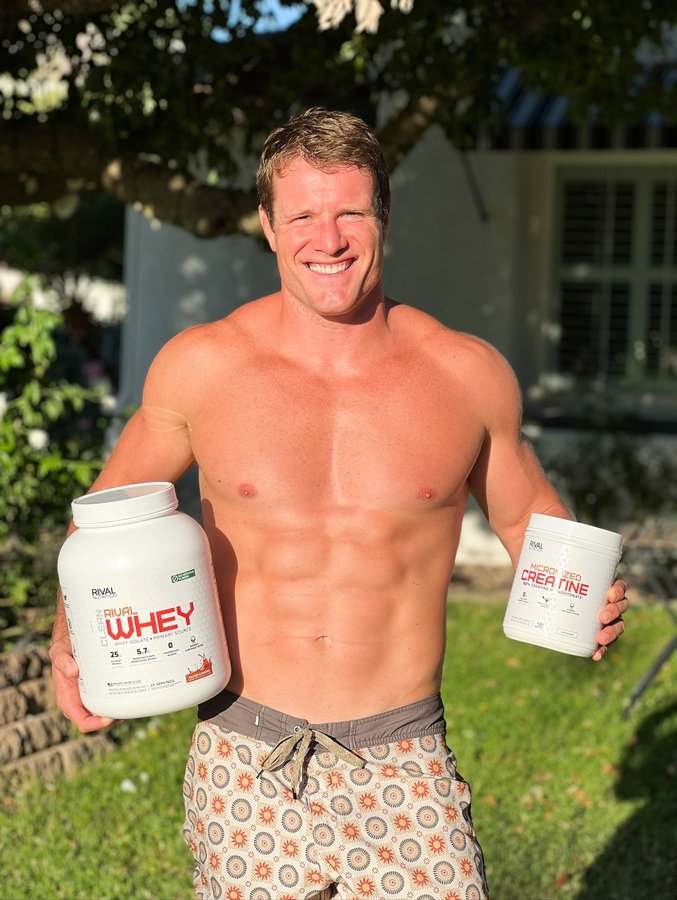 Instagram post by @graciebarrajiujitsuvc for Rival Nutrition. Caption reads: [...] We’re officially partnering with RIVAL....