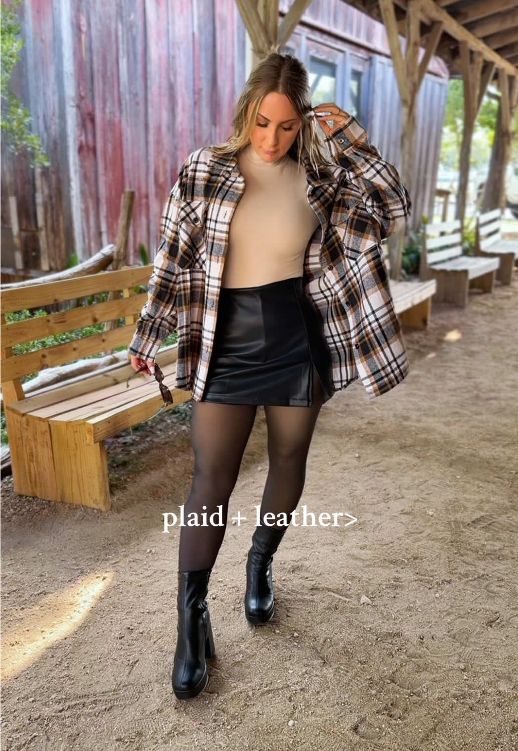 TikTok post by @holllynoel for Willow Boutique. Caption reads: Obviously ✨  @Willow Boutique Holly Jolly....