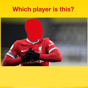 Instagram post by @mightyred_lfc for Joie Baby Gear. Caption reads: 𝗪𝗛𝗜𝗖𝗛 𝗣𝗟𝗔𝗬𝗘𝗥 𝗜𝗦 𝗧𝗛𝗜𝗦?
#LFC.