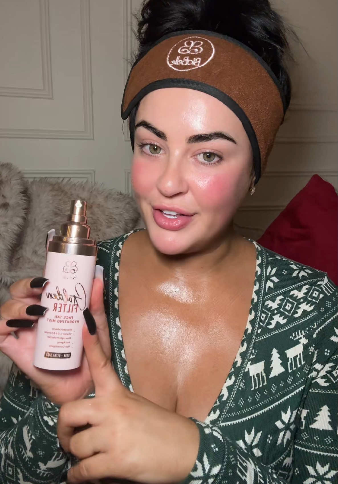 TikTok post by @aoibhmurphyy for BiaBelle Beauty. Caption reads: First time going to the Gossies🩷 @BiaBelle....