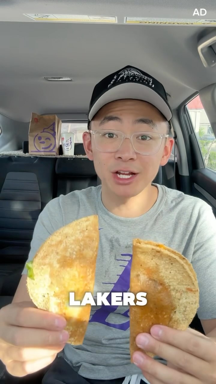 Instagram post by @thejcheneats for Jack In The Box. Caption reads: Get 2 FREE Tacos from @jackinthebox whenever the....