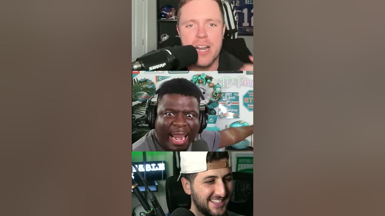 YouTube post by @AFCEastRoundtable for Vitamin Energy. Caption reads: [...] OR Code 15ROUNDTABLE for 15% Off at Vitamin....