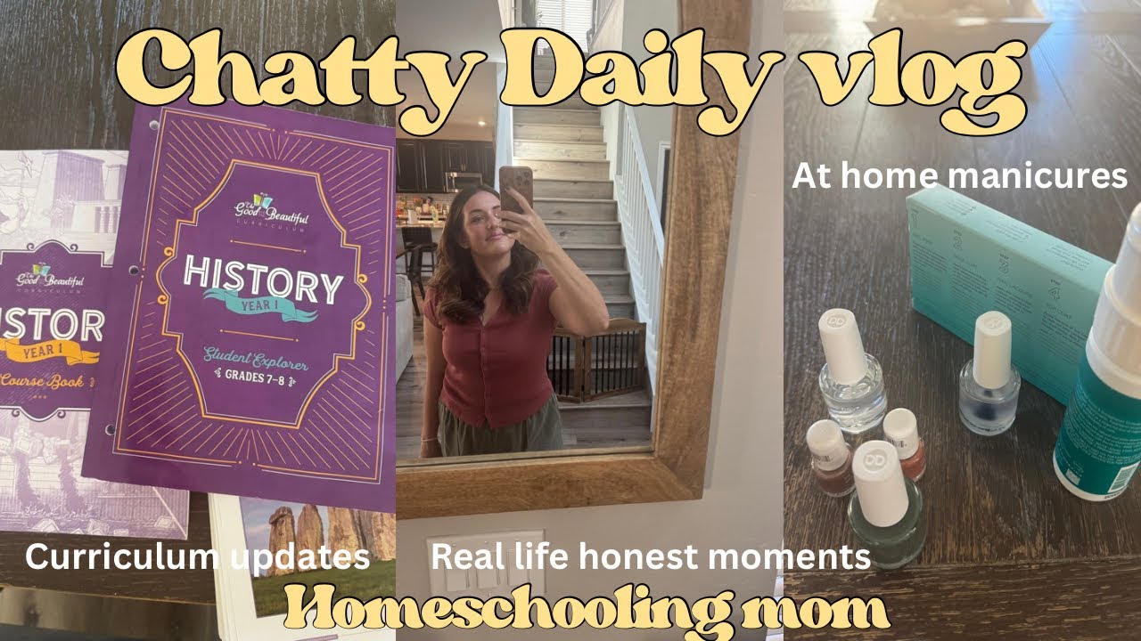 YouTube post by @GraceandGrit for BetterDaysCo. Caption reads: NEW 🍁✨FALL DITL||HOMESCHOOL DAY GONE WRONG +....