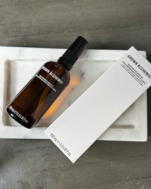 Instagram post by @stefannniee for Grown Alchemist. Caption reads: @influenster @grownalchemist #complimentary....