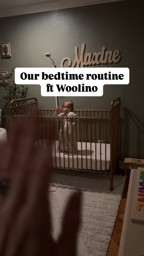 Instagram post by @bigmamadfromnyc for Woolino. Caption reads: [...] nights and sleep so much better is the....