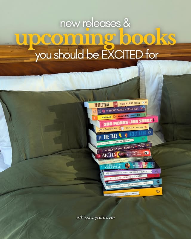 Instagram post by @thisstoryaintover for Berkley Publishing Group. Caption reads: I am HYPED to read these books 🤩 thanks to the....