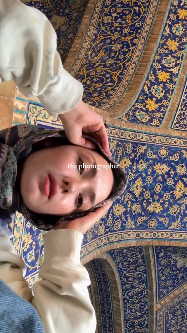 Instagram post by @betull.eke for Fujifilm. Caption reads: [...] say photographer for this time 📸 iran,....