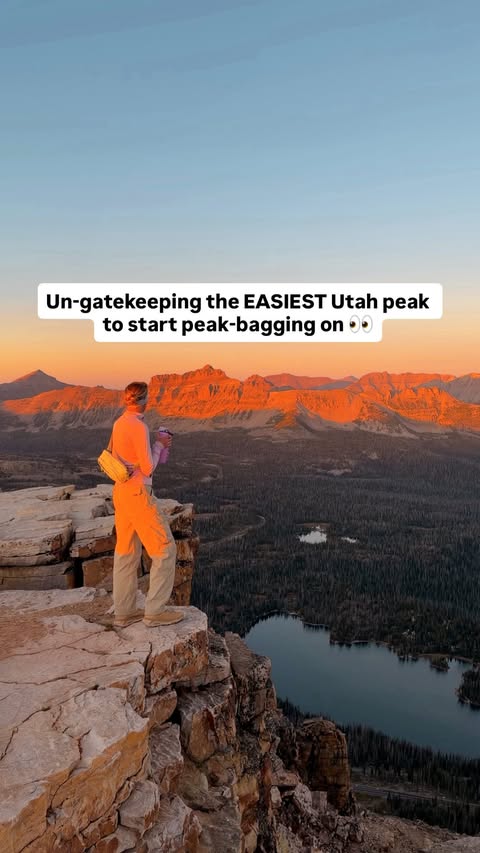 Instagram post by @seekingsalmons for Owala. Caption reads: peak experience 🏔️ with @owala | AD Our FreeSip....