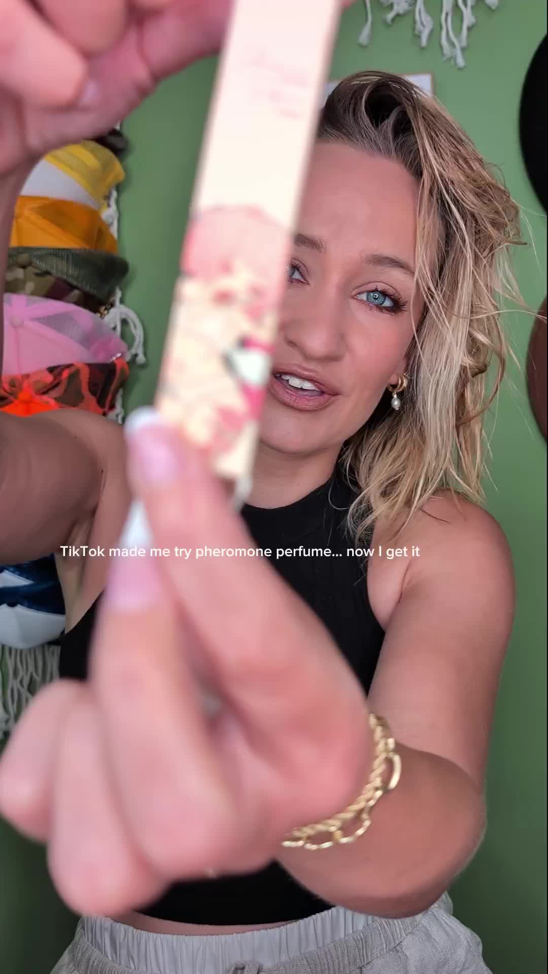TikTok post by @savannahmoore406 for HOOGALIFE. Caption reads: [...] in closer was a signature scent 🤤....