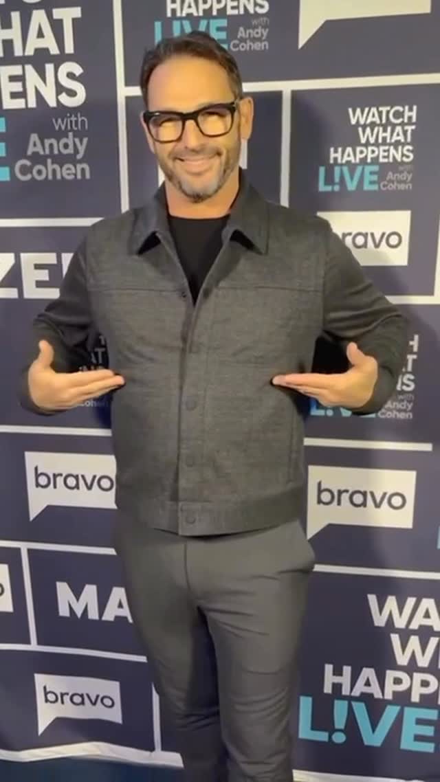 Instagram post by @captainjchambers for Kenneth Cole. Caption reads: @Bravowwhl was always going to be a good time. We....