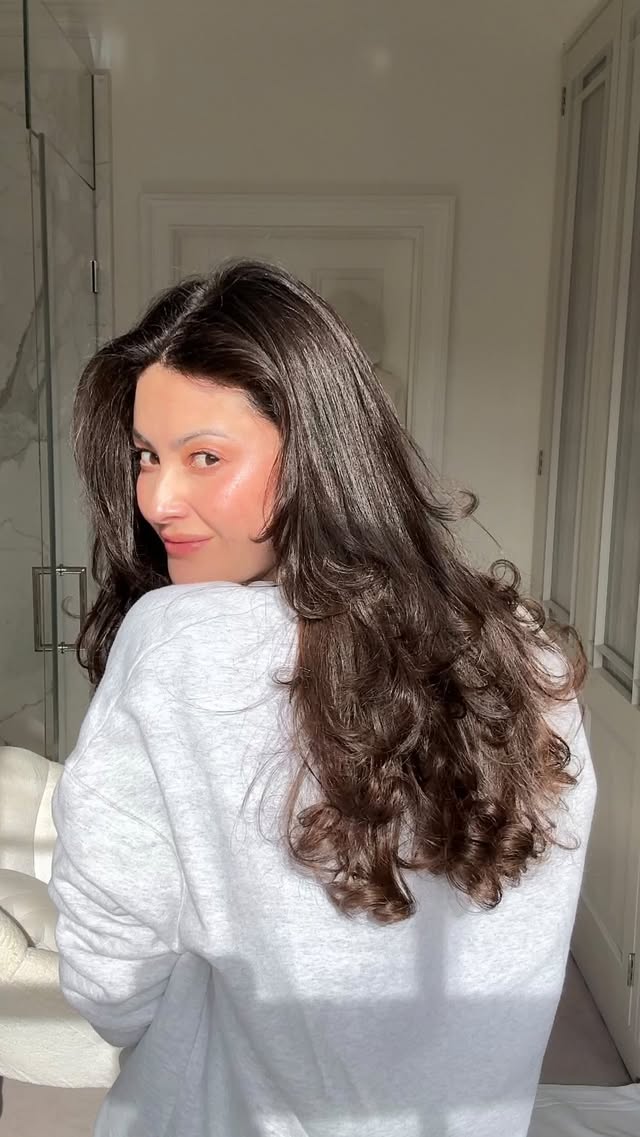 Instagram post by @peonylim for Denman Brush. Caption reads: How I style my hair.

Products featured…
Hair....