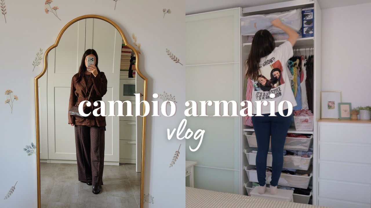 YouTube post by @RonroLoveElena for Emma Colchon. Caption reads: Wardrobe Makeover ✨New skincare, Christmas....