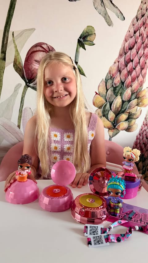 Instagram post by @erin.grace.b for L.O.L. Surprise!. Caption reads: ✨ Unboxing the brand new @lolsurprise Music....