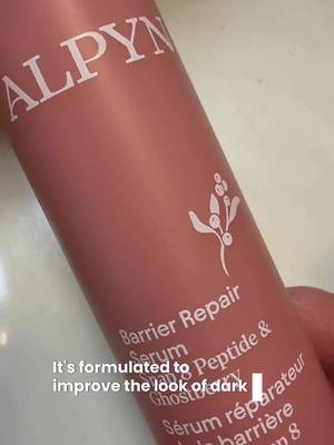 TikTok post by @tiffanie5d for Alpyn Beauty. Caption reads: #gifted_by_alpynbeauty Being more intentional....
