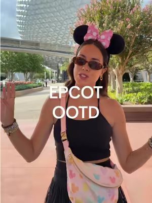 TikTok post by @jordynsleek for POPFLEX. Caption reads: [...] #fitcheck #disneytiktok #comfyootd....
