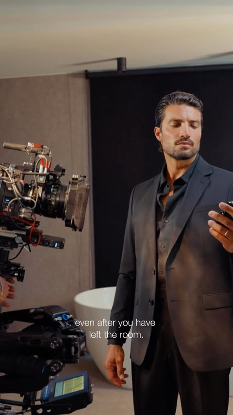 Instagram post by @marianodivaio for Gisada. Caption reads: [...] behind the scenes of my campaign with....