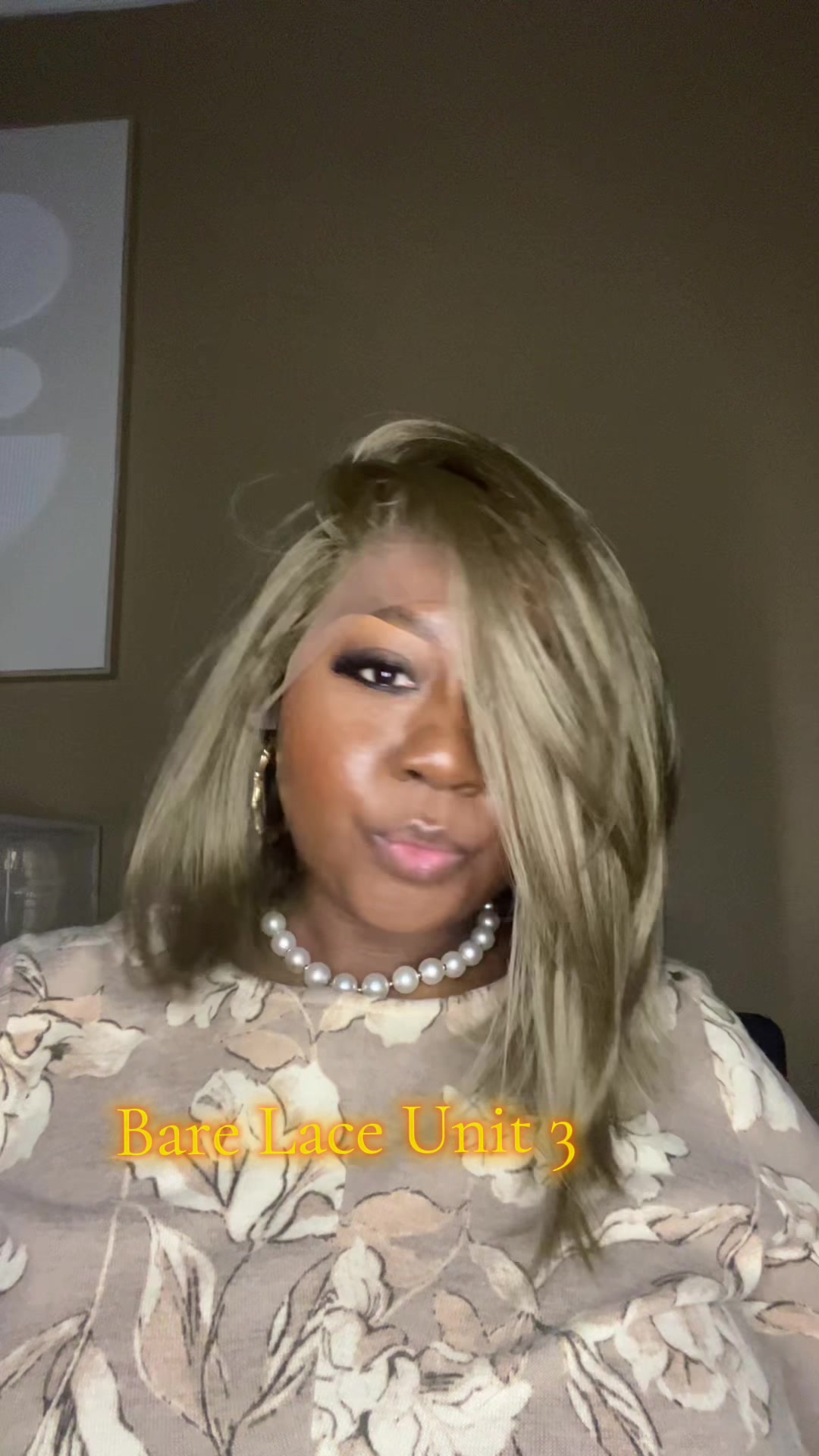 TikTok post by @tchdbyanik for SamsBeauty. Caption reads: [...] I tried her on. @Sensationnel_hair....